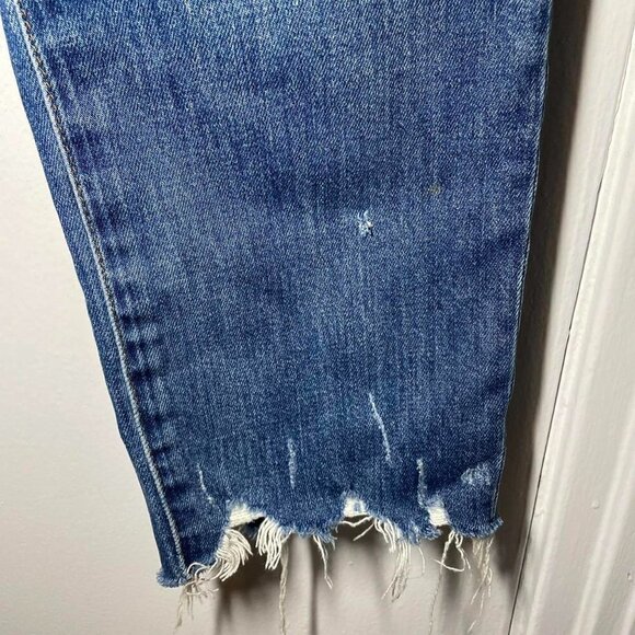 J. Crew Slim Broken in boyfriend jean with chewed hems size 26 - Picture 6 of 11